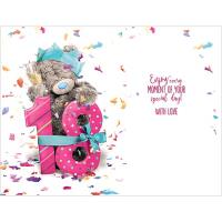 18th Birthday Photo Finish Me To You Bear Birthday Card Extra Image 1 Preview